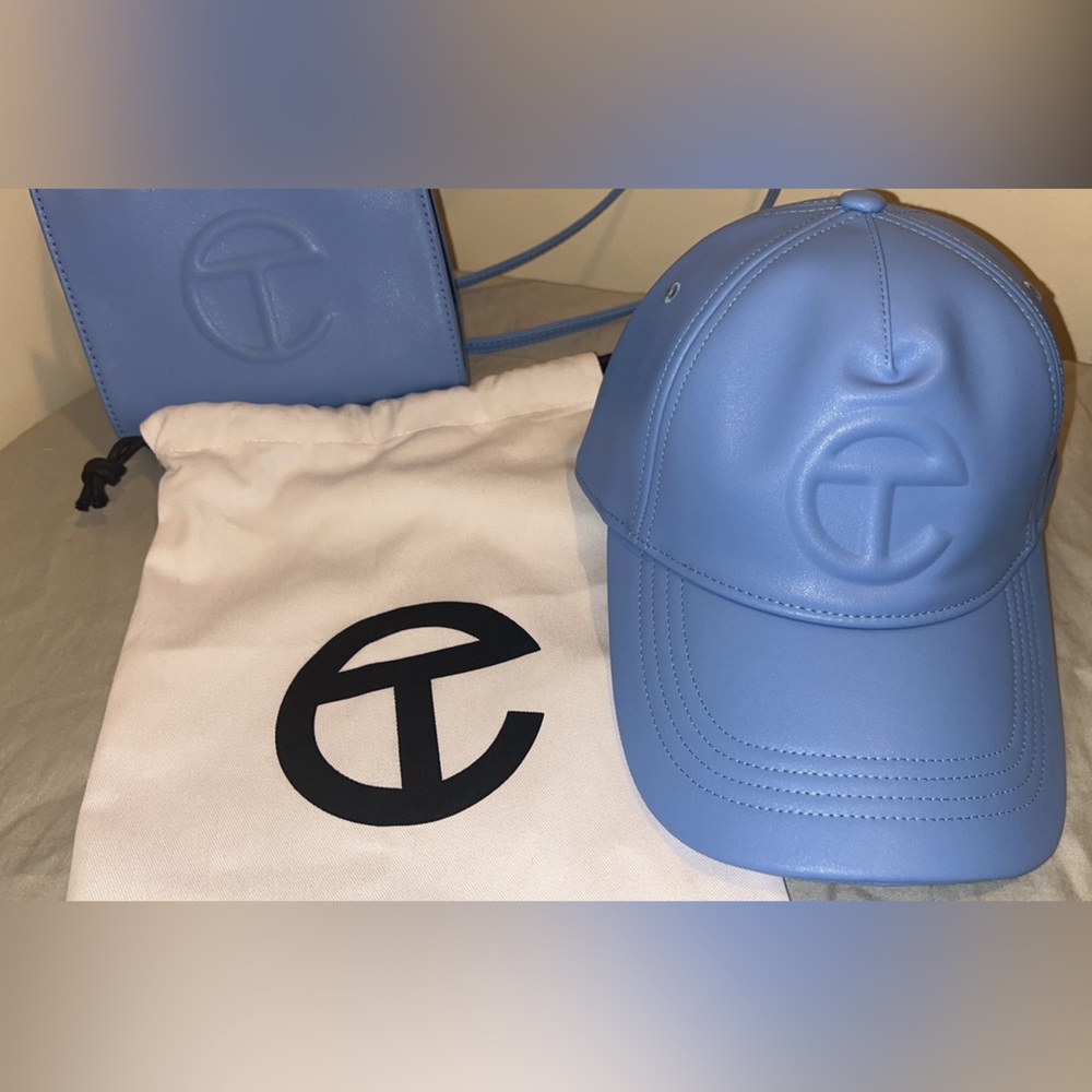 TELFAR Embossed Hat (Cerulean)- BRAND NEW!